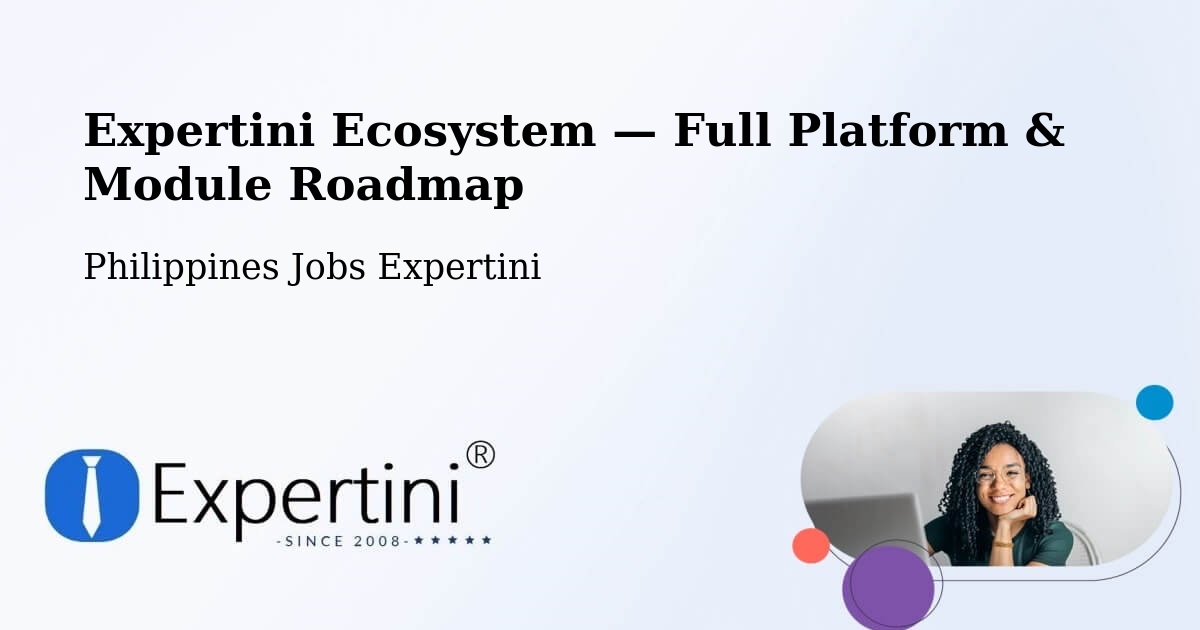 Expertini Ecosystem — Full Platform & Module Roadmap – Beberon